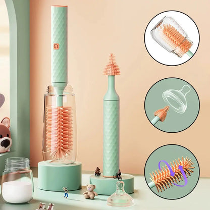 Roterande Elektrisk Flaskborste 3-i-1